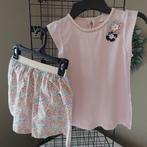 Carter's Girls (5/6) tank & skort set.